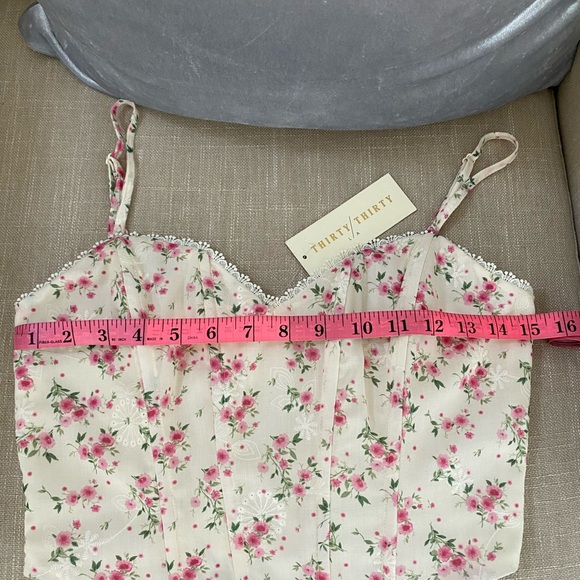 Floral Corset Top - Picture 9 of 13